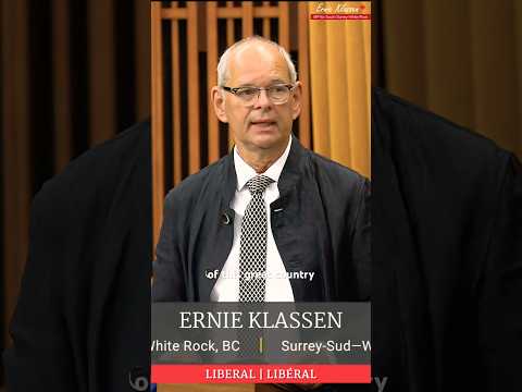 A Privilege to Serve | Ernie Klassen | Member of Parliament for South Surrey—White Rock