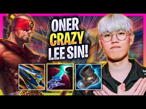 ONER CRAZY GAME WITH LEE SIN! - T1 Oner Plays Lee Sin JUNGLE vs Lillia! | Season 2024