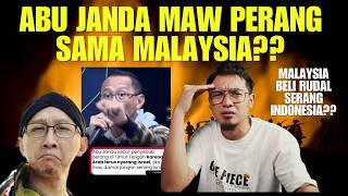 FORUM DEBAT ABU JANDA TIDAK MASUK AKAL MAW PERANG SAMA MALAYSIA??