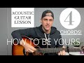 Chris Renzema || How To Be Yours || Acoustic Guitar Lesson/Tutorial [EASY]
