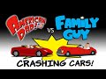 Family Guy Vs American Dad Car Crash Compilation