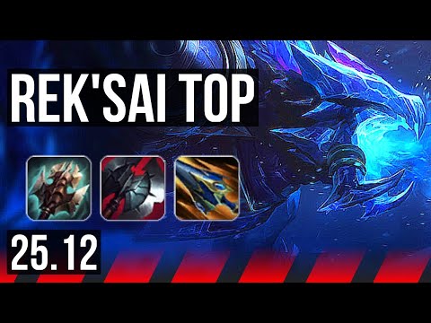 REK'SAI vs RIVEN (TOP) | EUW Master | 25.12