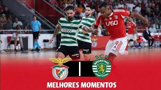 SL benfica vs Sporting - Liga Placard de Futsal - Melhores momentos - (Final jogo 05)
