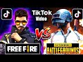 FREE FIRE VS PUBG On TIK TOK Part 15 By IGB Hasnain