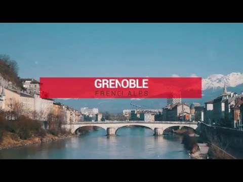 Ville de Grenoble, isère, FRANCE. 2016. 