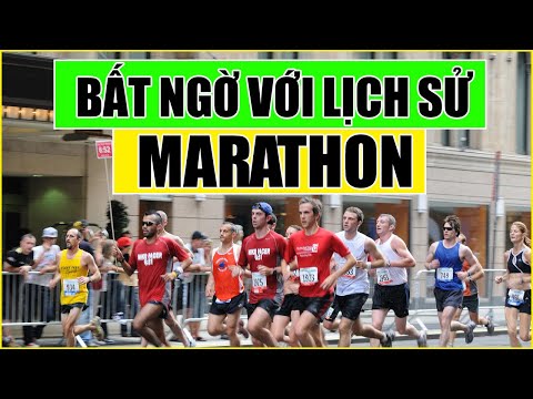 Bất ngờ lịch sử môn chạy maratona mà không phải ai cũng biết