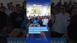 ALIANSI MASYARAKAT KABUPATEN MALANG DESAK PENGUSUTAN TUNTAS INSIDEN DI DPRD
