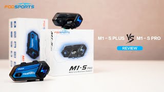 Best Budget Helmet Headset Bluetooth Review：M1-S PLUS VS M1-S PRO Intercom