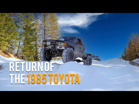Return of the 1985 Toyota Pickup - Snow Wheeling | SAS Trucks | Shakedown