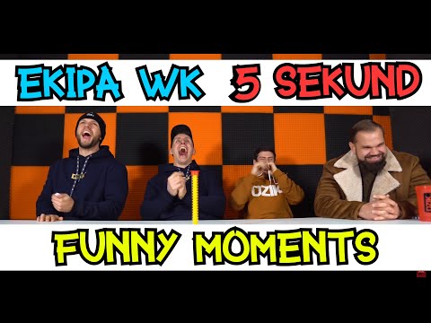 NAJŚMIESZNIEJSZE MOMENTY W 5 SEKUND - EKIPA WK