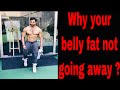 Why your belly fat not going away ? Try this