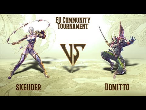 skeiider (Ivy) VS Domitto (Yoshimitsu) - EU Community Tournament (08.12.2019)
