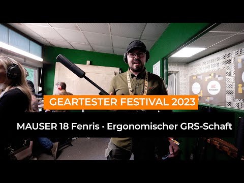 Geartester Festival 2023: MAUSER 18 Fenris · Ergonomischer GRS-Schaft mit High-Tech Polymer