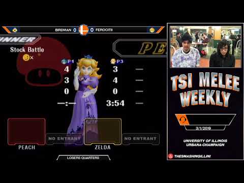 [TSI Weekly] Ferocitii (Peach) vs. Neotropical Avian (Sheik) SSBM Singles