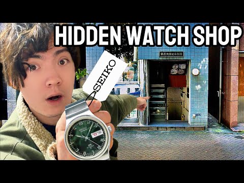 I Found a Hidden Vintage Watch Shop for Your Next Japan Trip | Seiko, Citizen, & MORE