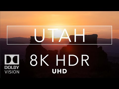 8k HDR Utah Full Dolby Vision