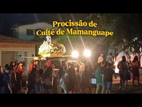 A Procissão da Cidade de Cuité de Mamanguape   #Procissão #cuitedemamaguape #viralvideo 