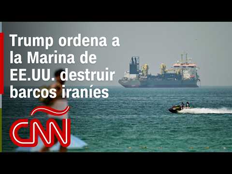 Guerra con Irán: Trump ordena hundir embarcaciones que coloquen minas en el estrecho de Ormuz