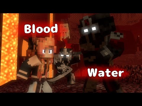 🎶Blood Water 🎶- Minecraft song animation by Rainimator