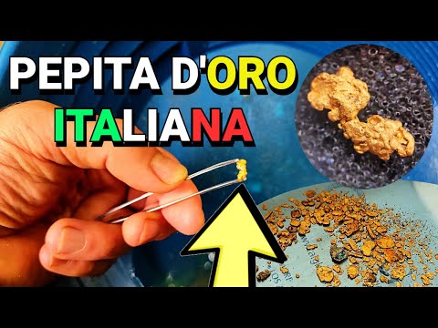 END season at the Nugget Creek in Italy - GOLD RUSH with an amazing gold NUGGET findings