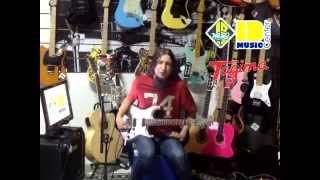 Video thumbnail for Roger Franco na IB Music Center apresentando sua guitarra Tagima signature RF1 by Itamir Barros
