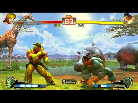 SSF4 Banana Ken PR (KE) vs. Jensine (HO) Ranked Match