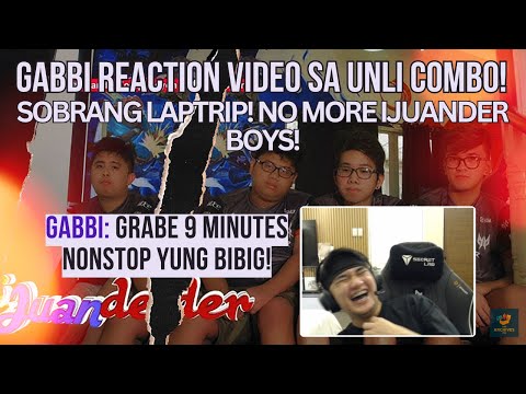 MAINIT-INIT PA! GABBI REACTION VIDEO SA UNLI COMBO NI KUKU AT ARMEL! SOBRANG LAPTRIP!