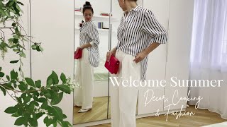 Slow Living in Italy: Summer Home Decor & Cooking | Silk Capsule Wardrobe with LILYSILK