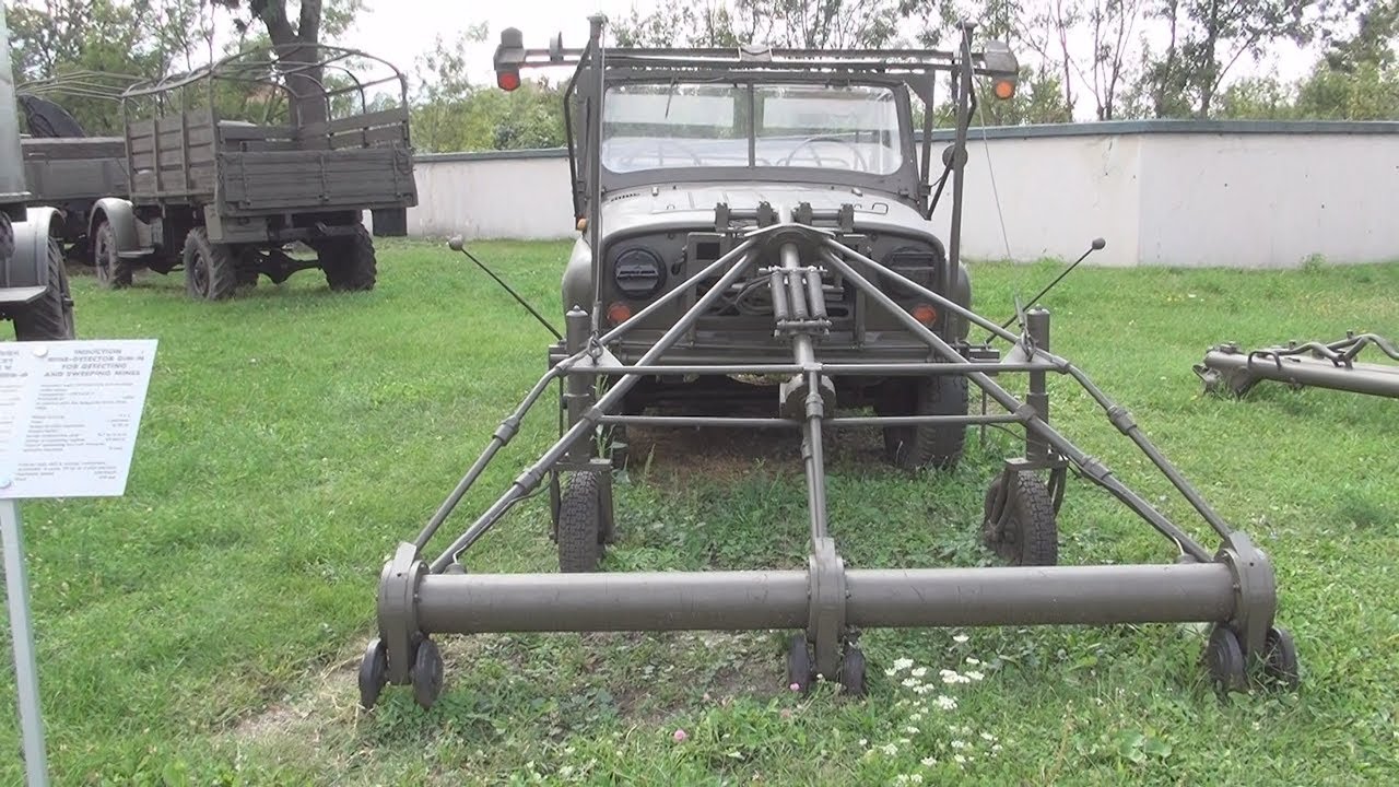 UAZ 469B Induction Mine Detector DIM-M Exterior and Interior