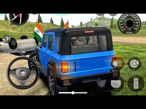 New Indian Cars: 4x4 Thar Roxx Craziest Driving: Gadi Wala Game - Car Game Android Gameplay