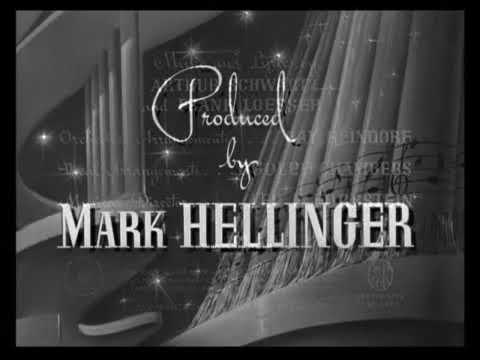 Thank Your Lucky Stars (1943) -- opening credits and Dinah Shore sings.