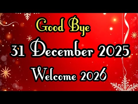 31 december status | 31 december whatsapp status | 31 december song | happy new year status 2026