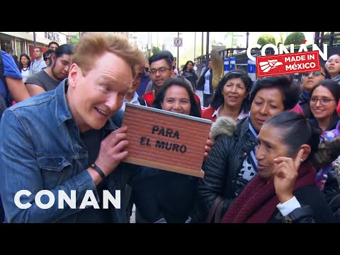 柯南征集邊境牆捐款 - CONAN on TBS (Conan Solicits Border Wall Donations - CONAN on TBS)