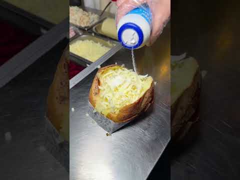 Cheesy Baked Potato | Satisfying Street Food #viralstreetfood  #koreanstreetfood