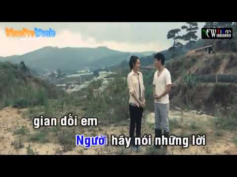 Loi Noi Doi Khong That Karaoke]   Pham Truong ft Ly Hai beat   YouTube