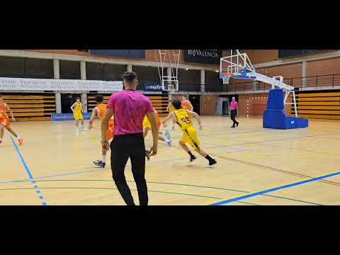 Partido Picken Claret A vs Valencia Basket A,Junior Autonomico 