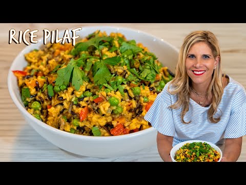 The BEST Rice Pilaf Recipe Easy, Fluffy, and Flavorful  The Perfect Side Dish for Any Meal