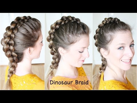 How to : Dinosaur Braid Hair Tutorial | Braidsandstyles12 Video