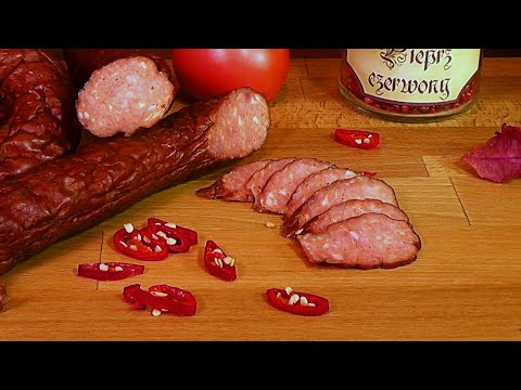 kiełbasy domowe #kiełbasa  paprykowa