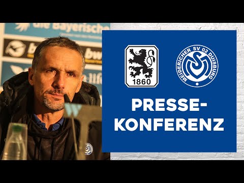 "Der Kopf bleibt oben" | Pressekonferenz | #M60MSV | ZebraTV | 20.11.2021