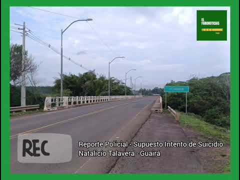 #POLICIALES 🟩🟨 GUAIRÁ: SUPUESTO INTENTO DE SUICIDIO EN LA CIUDAD DE NATALICIO TALAVERA 