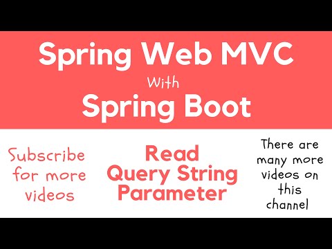 Spring Web MVC | 09 | Read Query String Parameter