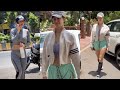 Bandra Super Hot Girls Malaika Arora Giorgia Andriani Spotted At Bandra