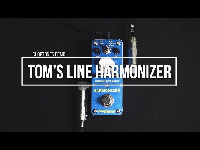 Vídeo relacionado con POENVFPO AHAR-3 Harmonizer Pitch Shifter, Mini Pedal de Efecto de Guitarra Eléctrica con True Bypass, Construcción de Aleación de Aluminio, 3 Perillas de Control