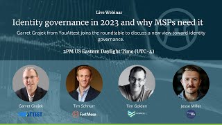 Identity governance in 2023 and why MSPs needed it