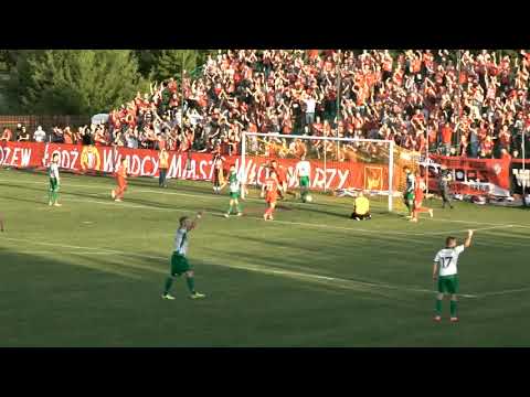 Pelikan Łowicz - Widzew Łódź - 0:4 - Bramka Roberta Demjana