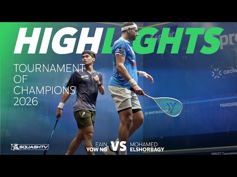 🇲🇾 Yow Ng v Mo.Elshorbagy 🏴󠁧󠁢󠁥󠁮󠁧󠁿 | Tournament of Champions 2026 | ROUND 2 HIGHLIGHTS