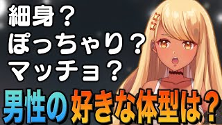 細身?ポッチャリ?マッチョ?男性の好きな体型は?【ぶいすぽっ!神成きゅぴ切り抜き】