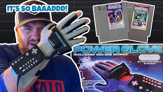 Why the NES Power Glove is a Total DISASTER!!! Review and Gameplay!