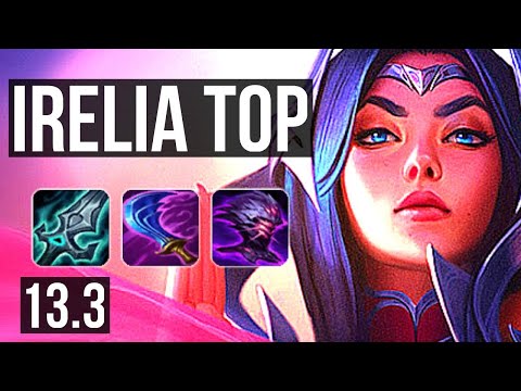 IRELIA vs FIORA (TOP) | 2.5M mastery, 7 solo kills, 7/1/4, 1300+ games | EUW Challenger | 13.3
